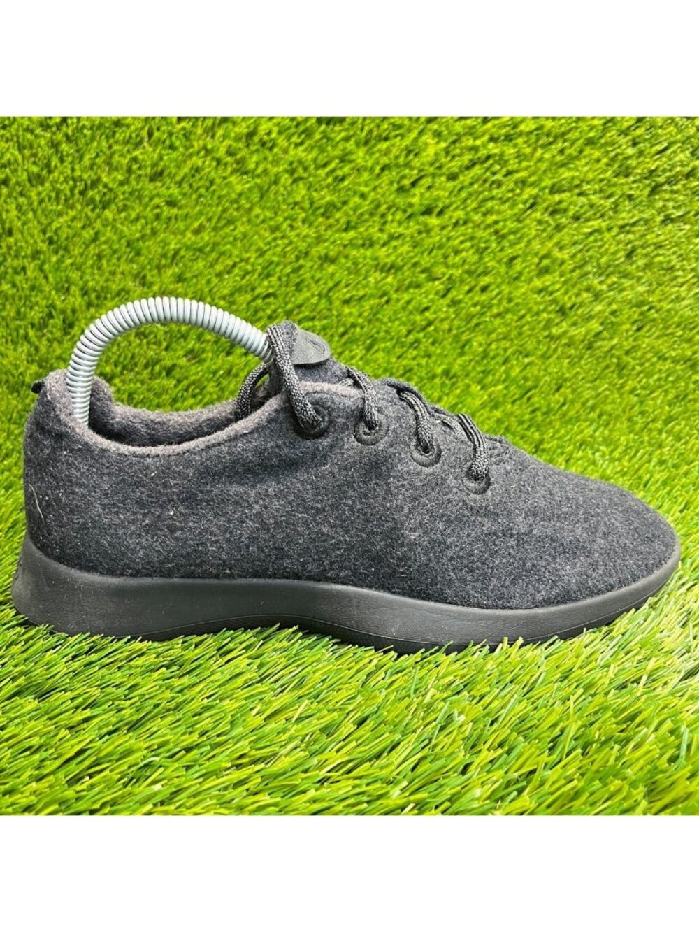 Allbirds Wool Runners Womens Size 9 Black Casual Running Shoes Sneakers